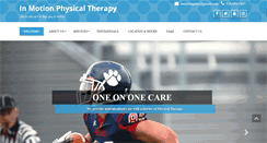 Desktop Screenshot of inmotionptny.com